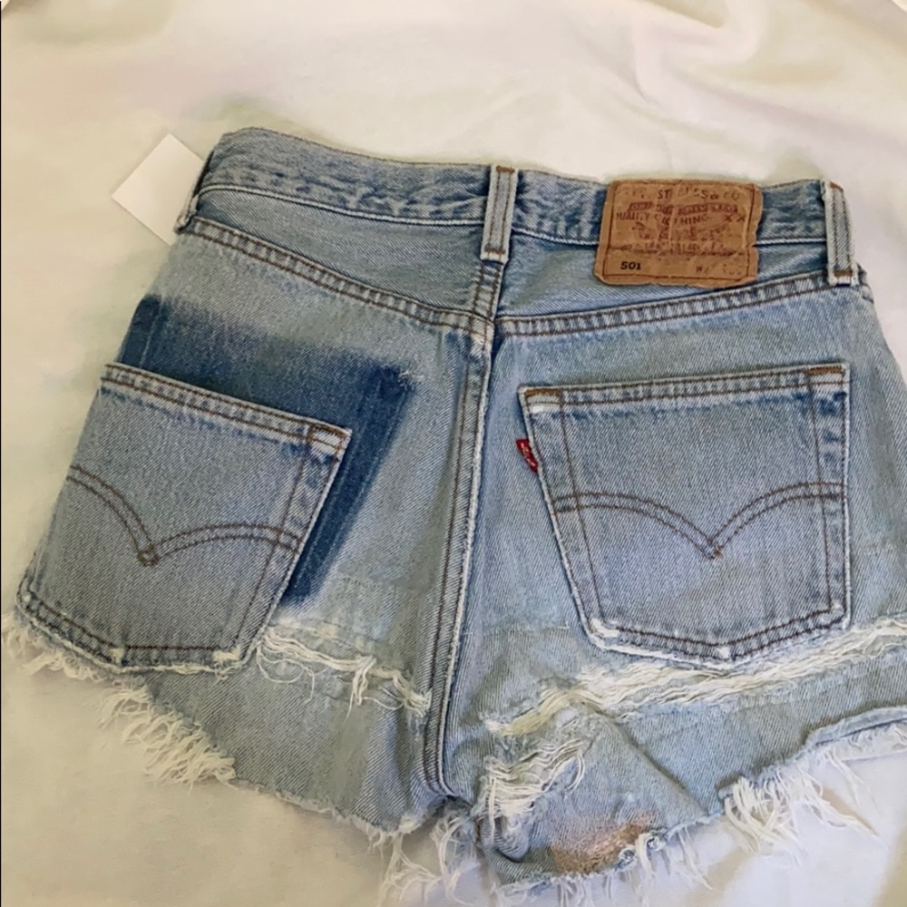 Levi’s Vintage 501 Shorts high Rise Cut offs